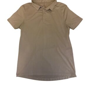 Lululemon Athletica Lavender Polo Shirt Classic Knit